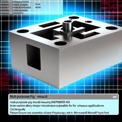 Multipurpose Pig Mould 900×900×450 Mikrostruktur paduan besi-karbon untuk berbagai kegunaan