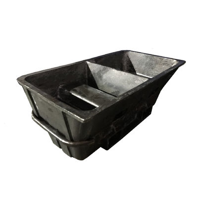 Alloy Steel Casting Aluminium Ingot Sow Mold Dross Pan Untuk Industri Aluminium