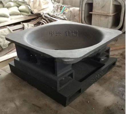 Aluminium Lead Ingot Sow Mold Dross Pan Untuk Aluminium Industri Manufaktur