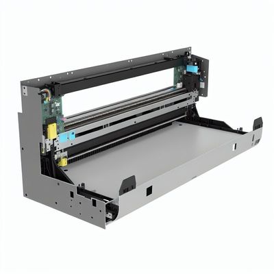 Mekanisme bantu printer flatbed dengan jenis PET strip plate