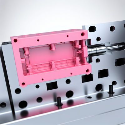 Cetakan Injeksi Pink dengan pembersihan yang mudah dan fungsi optimal