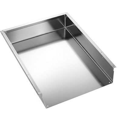 Wadah Pengumpul Abu Bagian Bawah Berfinishing Perak untuk Pembuangan Abu yang Mudah di Lingkungan Industri