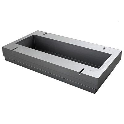 Corrosion Resistant Cast Iron Ingot Mold Untuk Aplikasi Suhu Tinggi 1500*1500*150 Dimensi